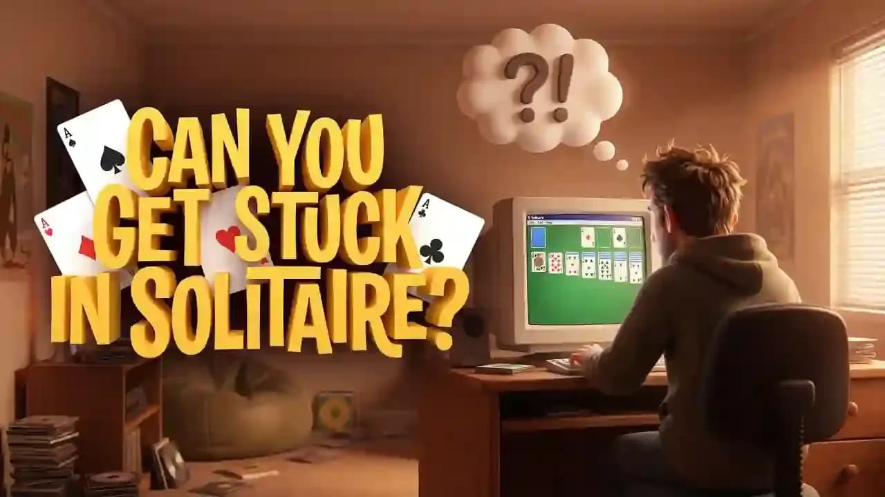 Stuck in solitaire game with no moves left on computer